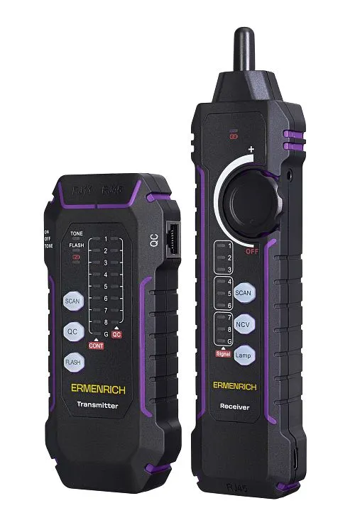 Кабельный тестер Ermenrich NetGeeks NP35 картинка