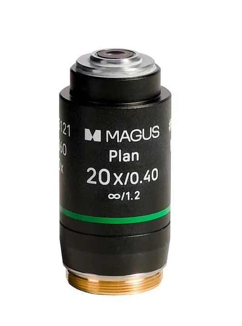 Объектив MAGUS 20PL60V Plan 20х/0,40 ∞/1,2 H60 мм картинка