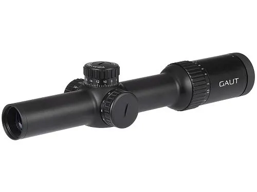 Прицел оптический GAUT Obsidian 1–8x24, сетка 62 (Half MD) картинка