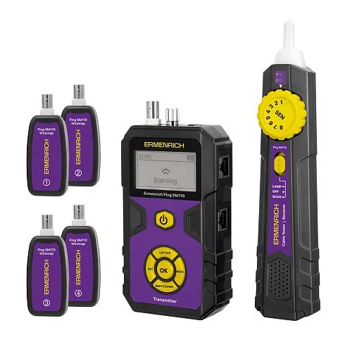 Тестер кабельных линий Ermenrich Ping SM110 картинка