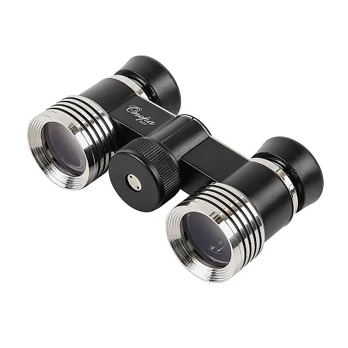 Бинокль театральный Veber Opera БГЦ 3x27, черно-серебристый картинка