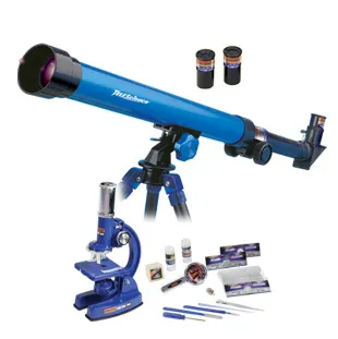 Набор Eastcolight: телескоп 40/500 и микроскоп 100–900x, 64 аксессуара в комплекте картинка