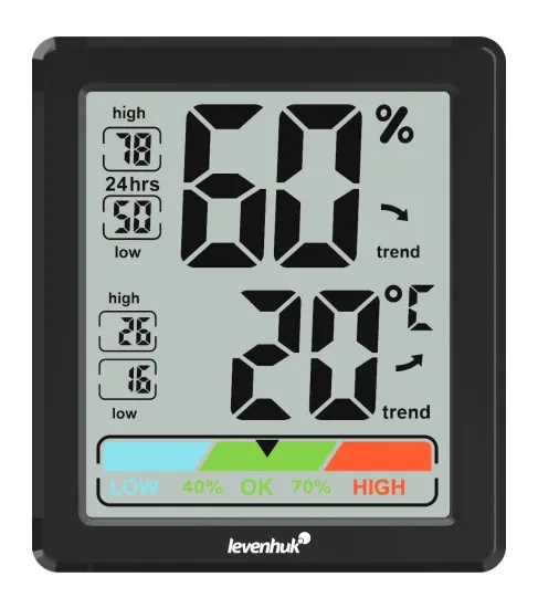 Термогигрометр Levenhuk Wezzer BASE L20 картинка