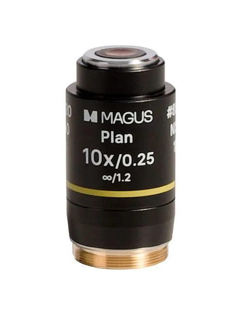 Объектив MAGUS 10PL60V Plan 10х/0,25 ∞/1,2 H60 мм картинка