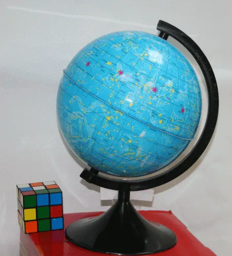 Глобус звездного неба диаметром 210 мм, с подсветкой картинка