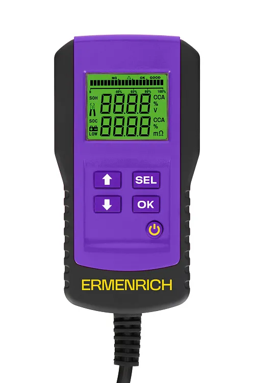 Тестер аккумуляторный Ermenrich Zing AL45 картинка