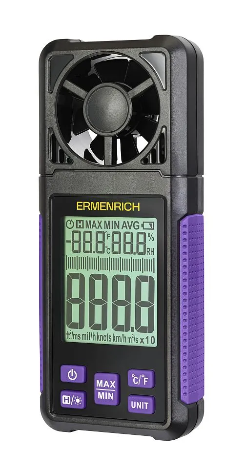 Цифровой анемометр Ermenrich Seek DN10 картинка
