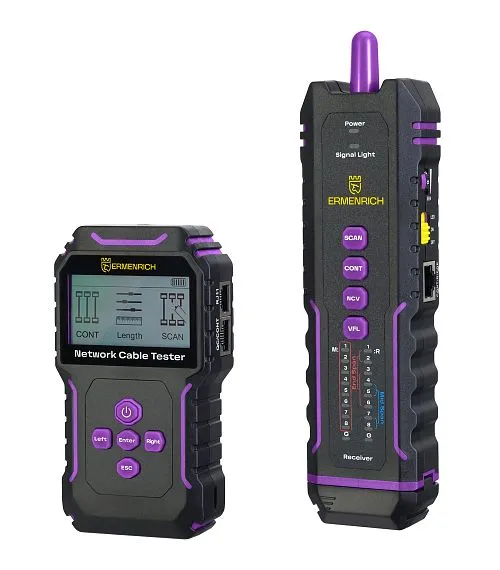 Многофункциональный кабельный тестер Ermenrich NetGeeks NP45 картинка