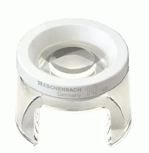Лупа настольная асферическая Eschenbach 10x, 35 мм картинка