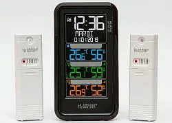 Метеостанция La Crosse WS6813 с цветным экраном и двумя датчиками