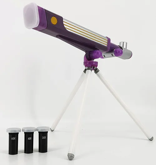 Телескоп игрушечный EDU-TOYS 20x, 40x, 60x картинка
