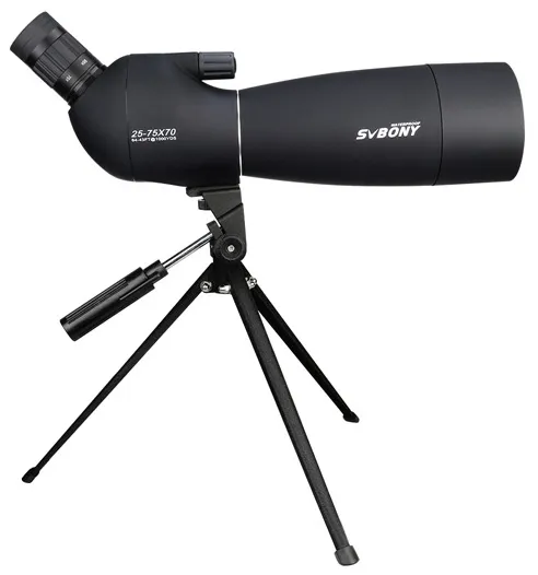 Зрительная труба SVBONY SV28 25–75x70 WP со штативом картинка