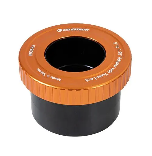 Адаптер Celestron 2"–1,25" с зажимом Twist-Lock картинка