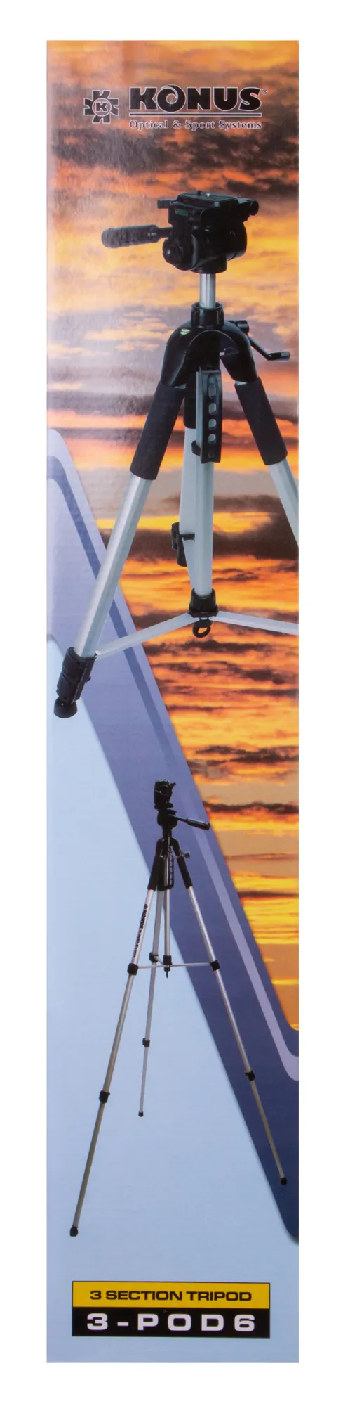 Фотоштатив Konus 3-POD 6, 165 см фото
