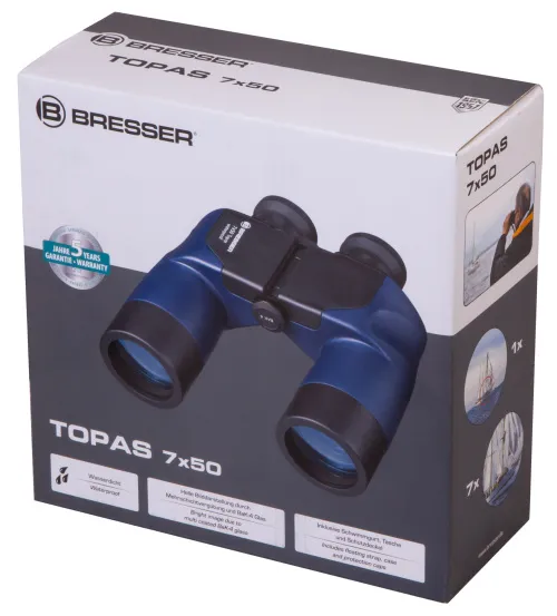 Бинокль Bresser Topas 7x50 WP фото