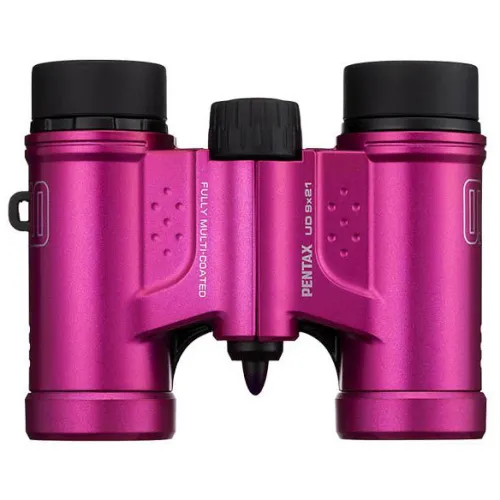 Бинокль PENTAX UD 9x21, розовый изображение