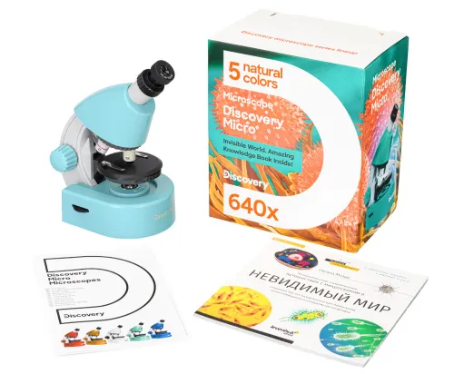 Микроскоп Levenhuk Discovery Micro с книгой фото