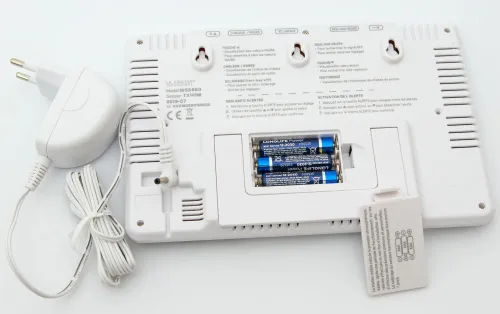 Метеостанция La Crosse WS6860-w с цветным экраном, белая картинка