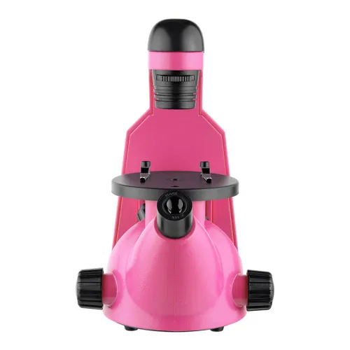 Микроскоп инвертированный Микромед «Эврика» 40–320х, фуксия фотография