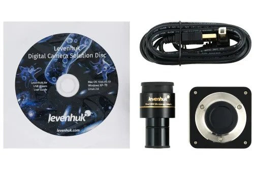 Микроскоп цифровой Levenhuk MED D45T, тринокулярный фотография