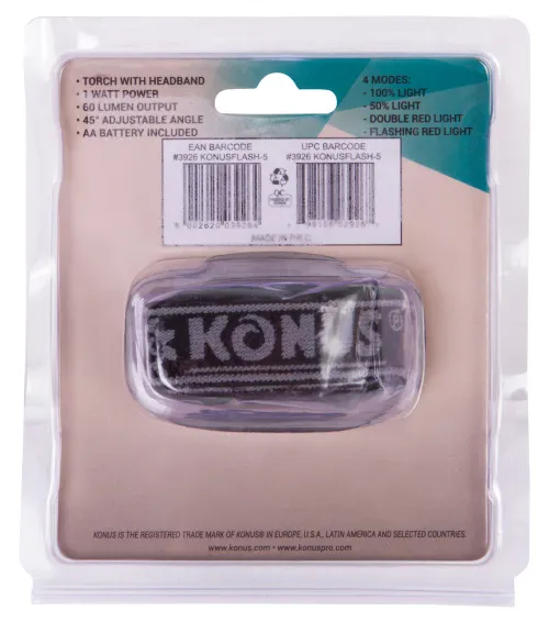 Фонарь налобный Konus Konusflash-5 фото