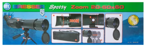 Зрительная труба Bresser Junior Spotty 20–60x60 фотография