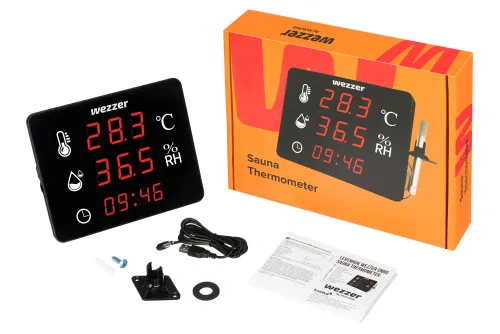 Термометр для сауны Levenhuk Wezzer SN80 изображение