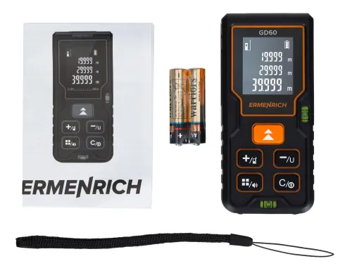 Лазерная рулетка Ermenrich Reel PLUS GD60 изображение