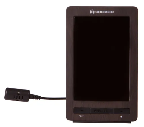 Метеостанция Bresser ClimaTemp WS с цветным дисплеем, в корпусе под дерево фото