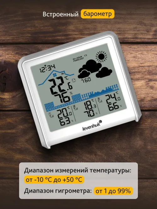 Метеостанция Levenhuk Wezzer PLUS LP50 картинка
