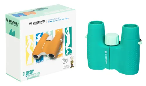 Бинокль детский Bresser Junior 6x21, зеленый фото