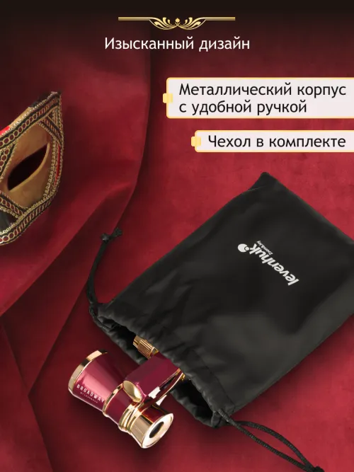 Театральный бинокль-лорнет Levenhuk Broadway 325E фото