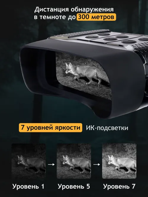 Бинокль цифровой ночного видения Levenhuk Halo 13X Wi-Fi картинка