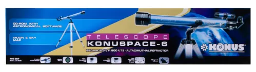Телескоп Konus Konuspace-6 60/800 AZ фото