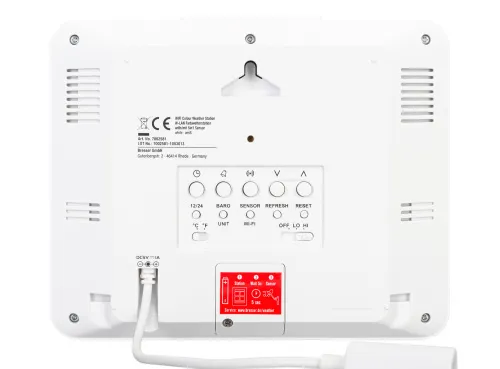 База для метеостанций Bresser Wi-Fi, белая фотография