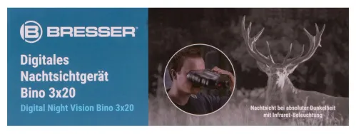 Бинокль ночного видения Bresser 3x20, цифровой фотография