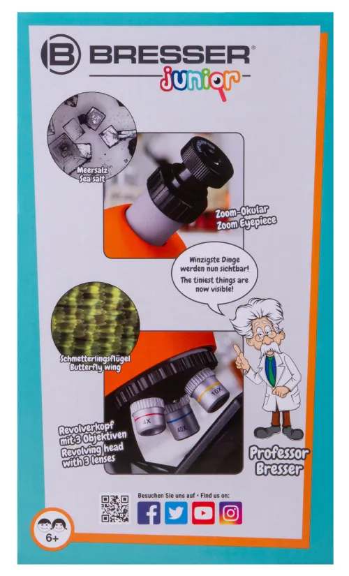 Микроскоп Bresser Junior 40–640x изображение
