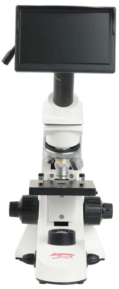 Микроскоп цифровой Микромед «Эврика» 40х–1280х LCD изображение
