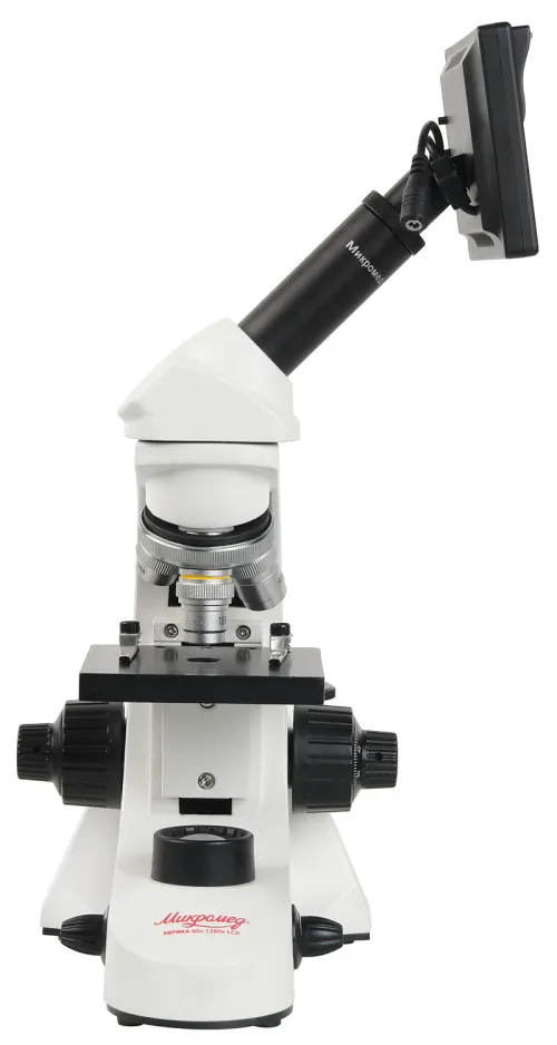 Микроскоп цифровой Микромед «Эврика» 40х–1280х LCD картинка