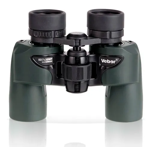 Бинокль Veber ED 7x30 WP, зеленый фото