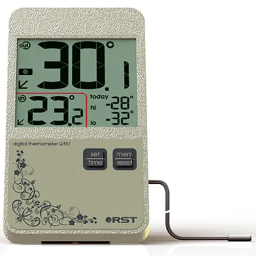 Термометр цифровой RST 02157 с внешним датчиком, оконный фотография