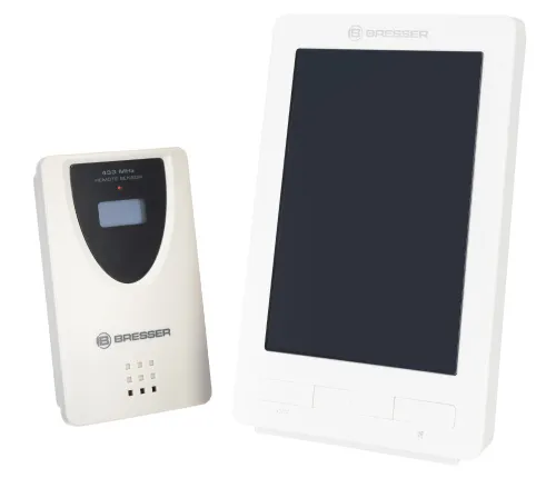 Метеостанция Bresser ClimaTemp WS с цветным дисплеем, белая картинка