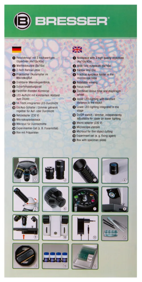 Микроскоп Bresser BioDiscover 20–1280x фотография