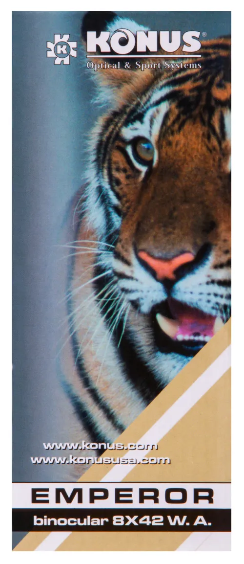 Бинокль Konus Emperor 8x42 WA Green фото