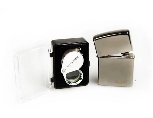 Лупа ювелирная Veber 10x, 17 мм (55366) изображение