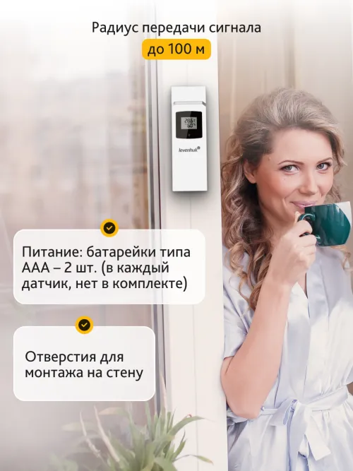 Метеостанция Levenhuk Wezzer PLUS LP20 фотография