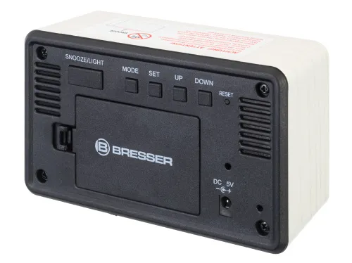 Часы Bresser MyTime W Color LED Blue, белые картинка