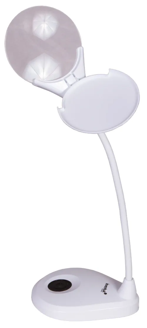 Лупа-лампа Levenhuk Zeno Lamp ZL13, белая фото
