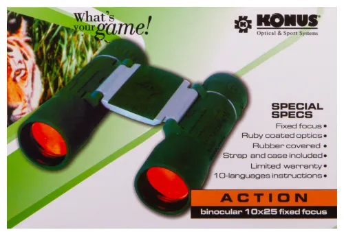 Бинокль Konus Action 10x25 FF фотография