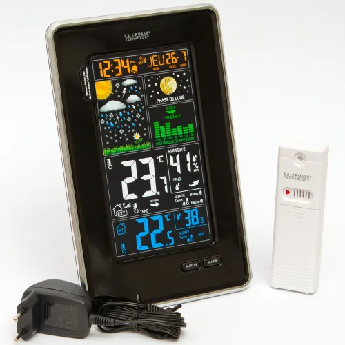 Метеостанция La Crosse WS6835 с цветным экраном фото